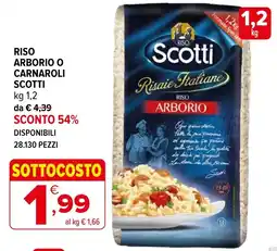 Iperal Riso Arborio Scotti offerta