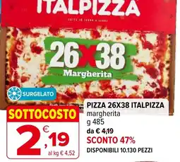 Iperal Pizza 26x38 Italpizza Margherita offerta