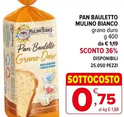 Iperal Pan Bauletto Grano Duro offerta