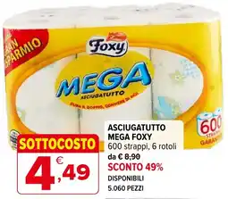 Iperal Asciugatutto Mega Foxy offerta