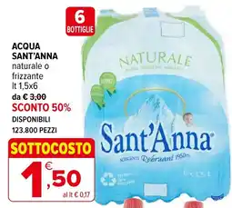 Iperal Acqua Sant'Anna offerta
