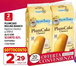 Iperal PlumCake Mulino Bianco offerta
