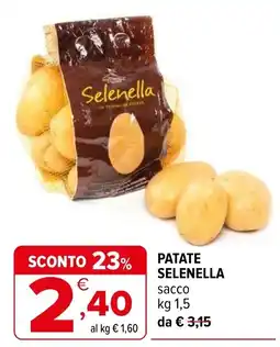 Iperal Patate Selenella offerta