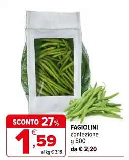 Iperal Fagiolini offerta