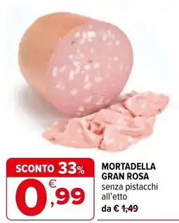 Iperal Mortadella Gran Rosa offerta