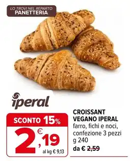 Iperal Croissant vegano Iperal offerta