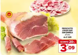 Iperal Prosciutto crudo DOP San Daniele offerta