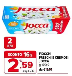 Iperal Fiocchi freschi e cremosi Jocca offerta
