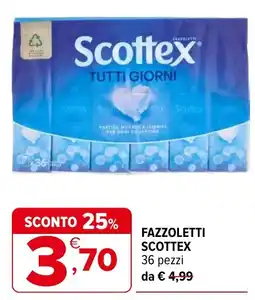 Iperal Fazzoletti Scottex offerta