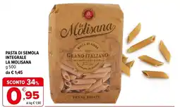 Iperal Pasta di semola integrale La Molisana offerta