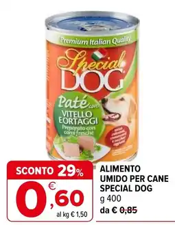 Iperal Pâté con vitello e ortaggi Special Dog offerta