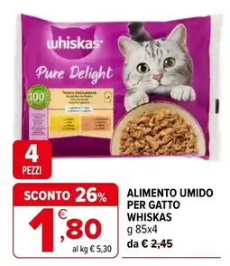 Iperal Alimento umido per gatto Whiskas offerta