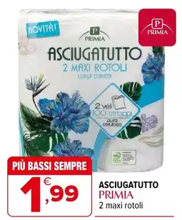 Iperal Asciugatutto Primia offerta