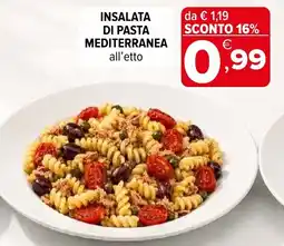Iperal Insalata di pasta mediterranea offerta