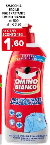 Iperal Pre-trattante smacchia facile Omino Bianco offerta