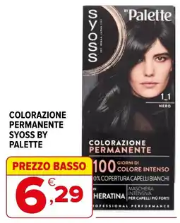 Iperal Colorazione permanente Syoss by Palette offerta