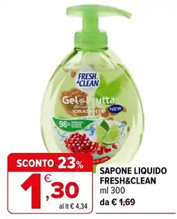 Iperal Sapone liquido Fresh&Clean offerta