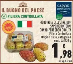 Conad Superstore Ficodindia dell'Etna DOP offerta