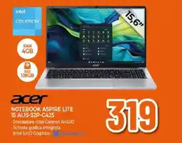 Ipercoop Acer Notebook Aspire Lite 15 AL15-32P-C425 offerta