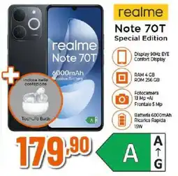 Ipercoop realme Note 70T Special Edition offerta