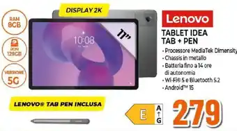 Lenovo Tablet Idea Tab + Pen