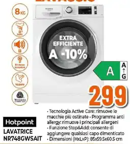 Ipercoop Lavatrice Hotpoint offerta