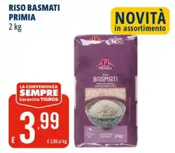 Tigros Riso basmati Primia offerta