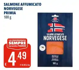 Tigros Salmone affumicato norvegese Primia offerta