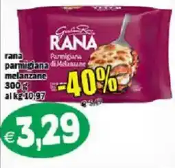 Il Castoro Supermercati Rana Parmigiana di Melanzane offerta