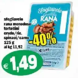 Il Castoro Supermercati Sfogliavela Rana offerta