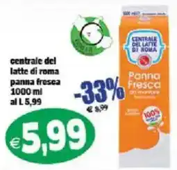 Il Castoro Supermercati Panna Fresca offerta