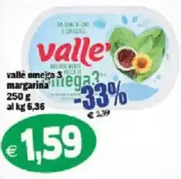 Il Castoro Supermercati valle omega 3 margarina offerta