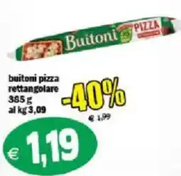 Il Castoro Supermercati Buitoni pizza rettangolare offerta