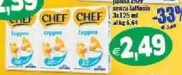 Il Castoro Supermercati Panna chef senza lattosio offerta