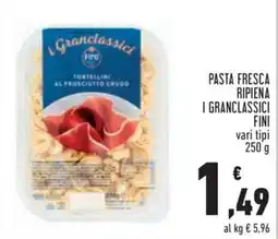 Conad Superstore Tortellini al prosciutto crudo I Granclassici Fini offerta