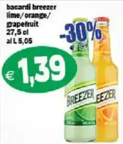 Il Castoro Supermercati Bacardi Breezer offerta