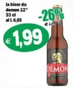 Il Castoro Supermercati la biere du demon offerta