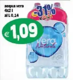 Il Castoro Supermercati acqua vera offerta