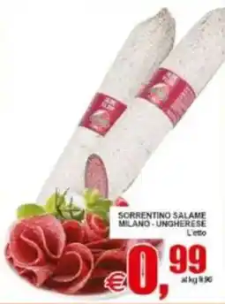 Pewex Sorrentino salame milano - ungherese offerta