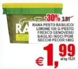 Pewex Rana pesto basilico offerta