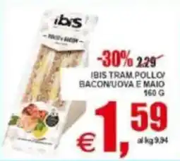 Pewex Ibis tram. pollo/ bacon/ uova e maio offerta