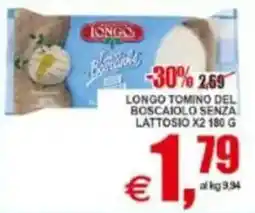 Pewex Longo Tomino del Boscaiolo senza lattosio offerta