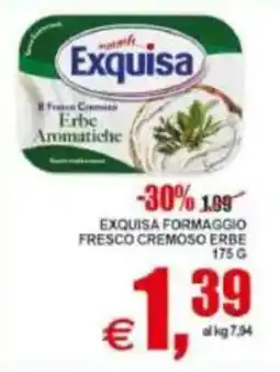 Pewex Exquisa formaggio fresco cremoso erbe aromatiche offerta