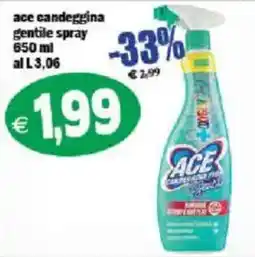 Il Castoro Supermercati Ace candeggina gentile spray offerta