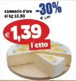 Il Castoro Supermercati Camoscio d'oro offerta
