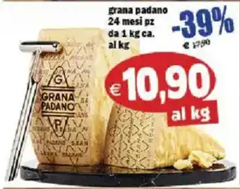 Il Castoro Supermercati Grana Padano offerta