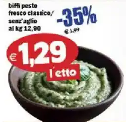 Il Castoro Supermercati biffi pesto fresco classico offerta