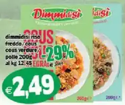 Il Castoro Supermercati Dimmidisì cous cous freddo offerta