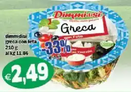 Il Castoro Supermercati Dimmidisi greca con feta offerta