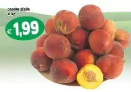 Il Castoro Supermercati pesche gialle offerta